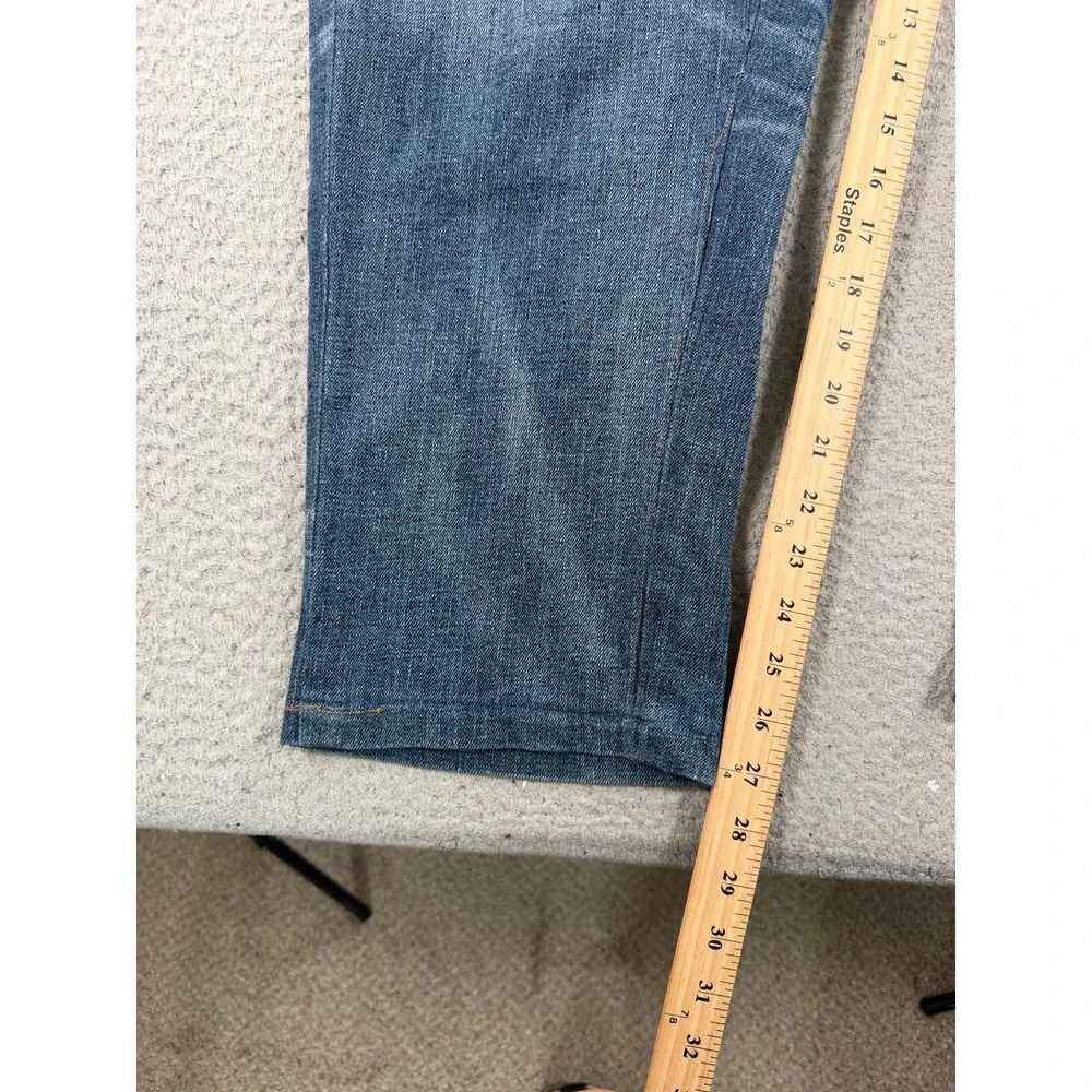 Polo Ralph Lauren Hampton Straight Jeans Mens 46Bx27 Blue Denim Stretch Mid Rise